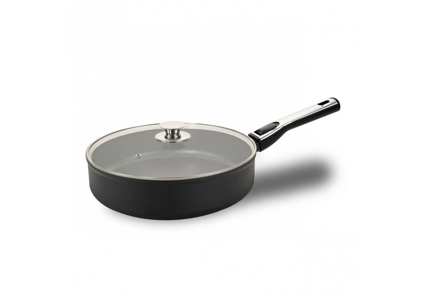 Genius Bratpfanne Cerafit Plasma Schmorpfanne 28 cm mit abnehmbarem Griff - Bild 2