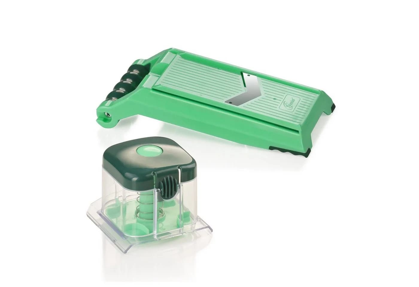 Genius Nicer Dicer Chef Gemüsehobel verstellbar mit Handy Hopper - Bild 2