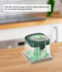 Genius Nicer Dicer Chef Gemüsehobel verstellbar mit Handy Hopper Bild 3