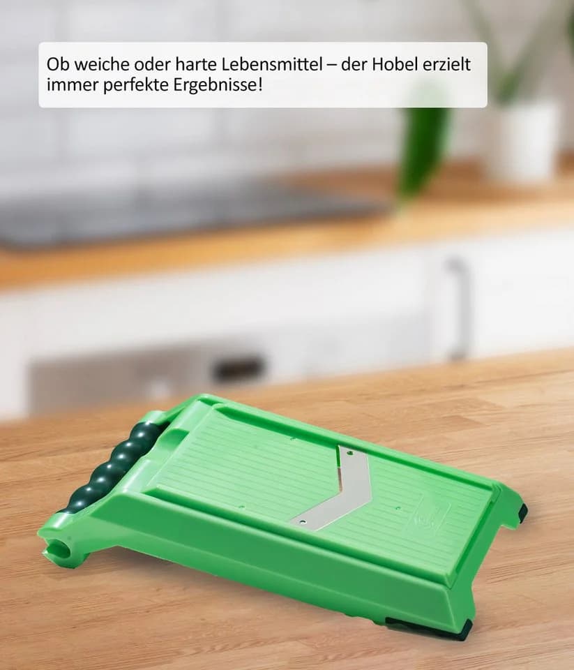 Genius Nicer Dicer Chef Gemüsehobel verstellbar mit Handy Hopper - Bild 5