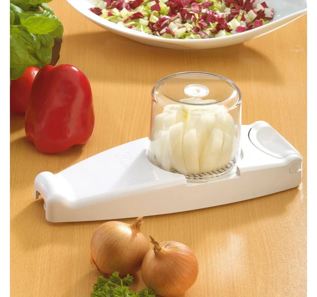 Genius Nicer Dicer Gemüsehobel mit 12mm Würfelgröße und Edelstahlmesser