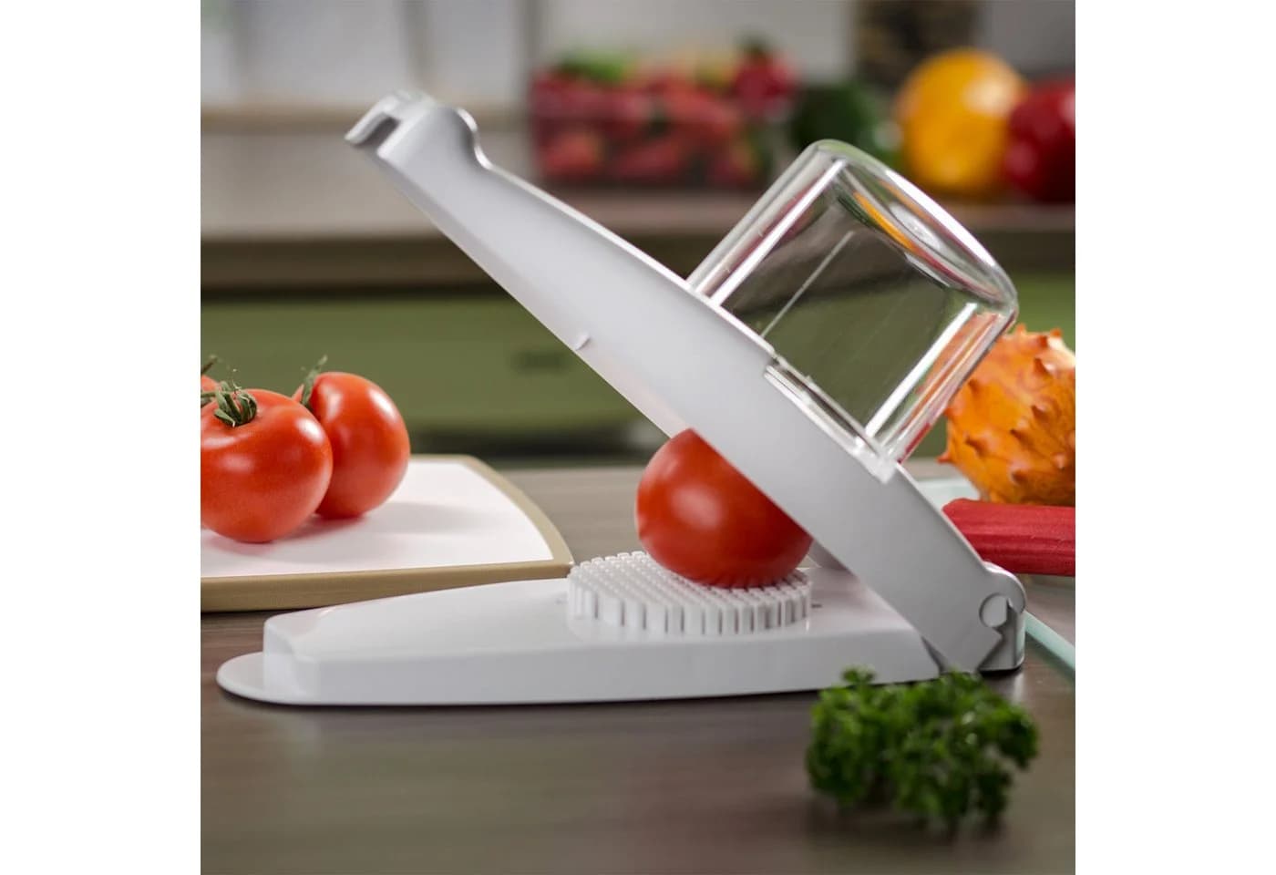 Genius Nicer Dicer Gemüsehobel mit 12mm Würfelgröße und Edelstahlmesser - Bild 3