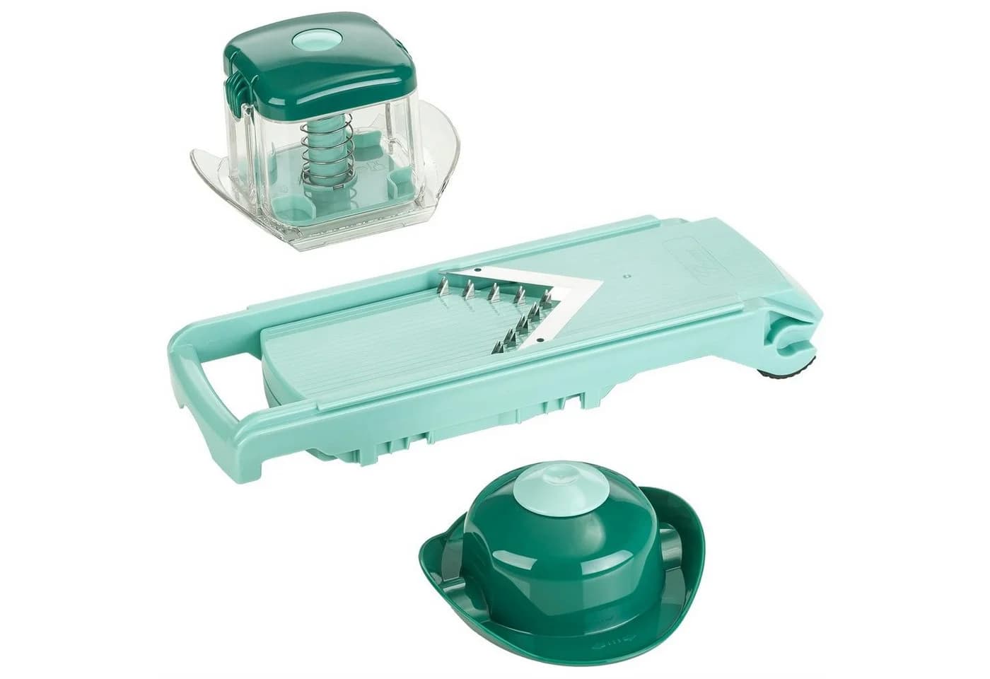 Genius Gemüsehobel Nicer Dicer Fusion Slicer Verstellbar Edelstahl - Bild 2