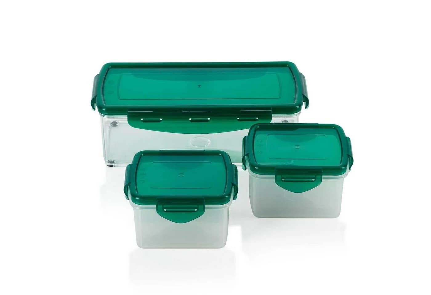 Genius Nicer Dicer Fusion smart Aufbewahrungssystem Set mit Frischhaltedeckeln - Bild 2