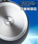 Genius Cerafit Plasma Pfannen-Set 5-teilig Aluminium mit abnehmbarem Griff Bild 3