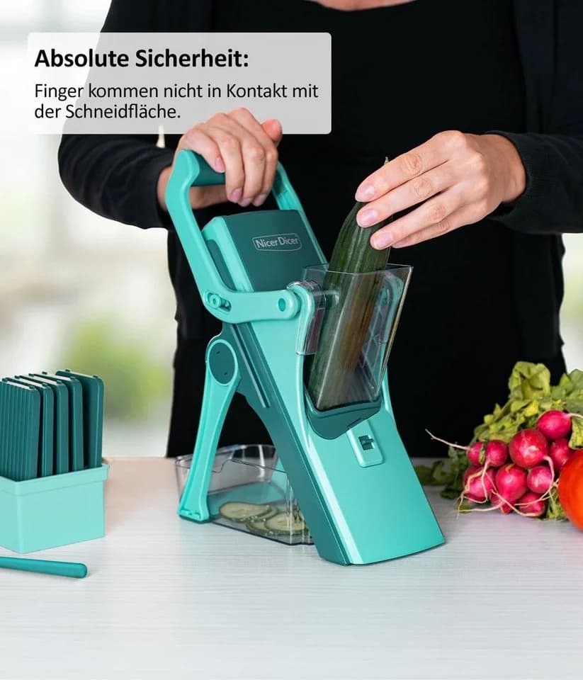 Genius Nicer Dicer Gemüseschneider »Mando« 12-teilig - Bild 2
