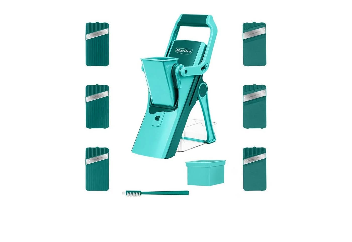 Genius Nicer Dicer Gemüseschneider »Mando« 12-teilig - Bild 3