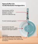 Genius Cerafit Revolution Bratpfanne 20 cm Aluminium Keramik-Beschichtung Bild 1