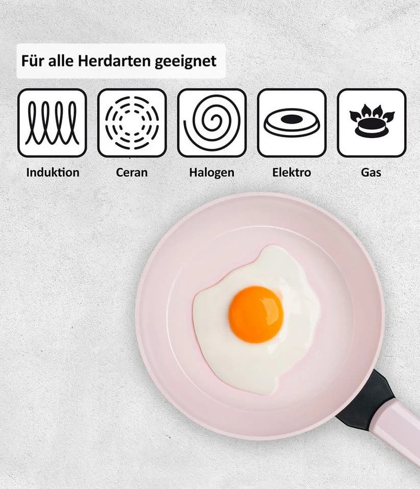 Genius Bratpfanne Cerafit Trend Pastell Edition Ø 20 cm Keramik Antihaft - Bild 4