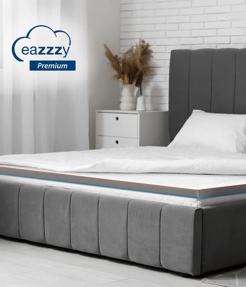Matratzentopper Modern Weiß