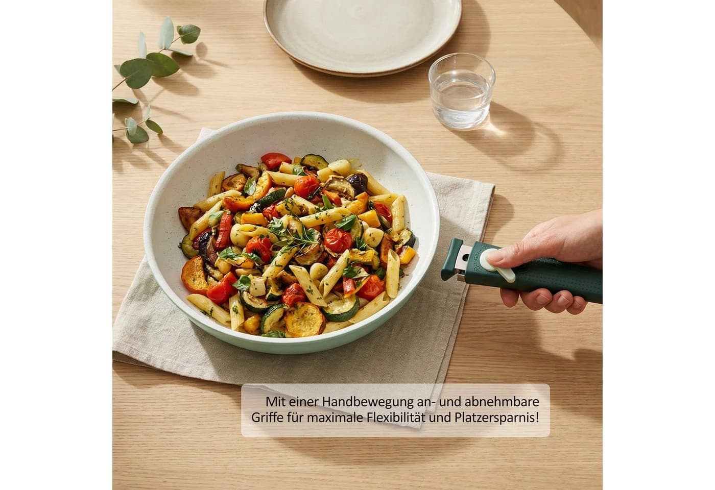 Genius Cerafit Revolution Vario 27-tlg. Pfannen-Set Keramik - Bild 5