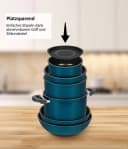 Genius Pfannen-Set Kelton 31 tlg. mit Smart Slicer & Antihaft-Beschichtung Bild 3