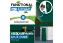 4rain Regentonne SLIM Wandtank 330 Liter dunkelgrün Bild 5
