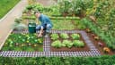 GARANTIA Maxi Beetplatte Braun Kunststoff Klicksystem Bild 5