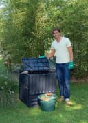 Garantia Komposter Eco-King 600 Liter Schwarz Bild 1