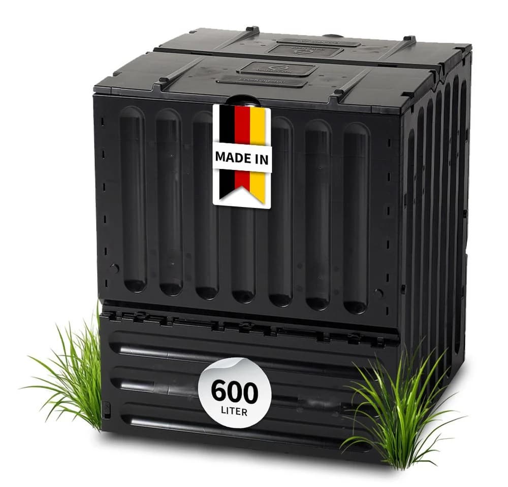 Garantia Komposter Eco-King 600 Liter Schwarz - Bild 2