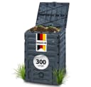 GARANTIA Komposter ECO-MASTER 300 Liter Kunststoff Komposter Schwarz Bild 2