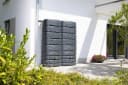 4rain Regentonne SLIM STONE DECOR Wandtank-SET 1000 L graphite grey Bild 3
