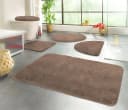 Badematte KINZLER Chaozhou Braun Polyester Bild 2