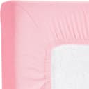 KUM Spannbettlaken Frottee Rosa 200cm 100% Polyester Bild 1