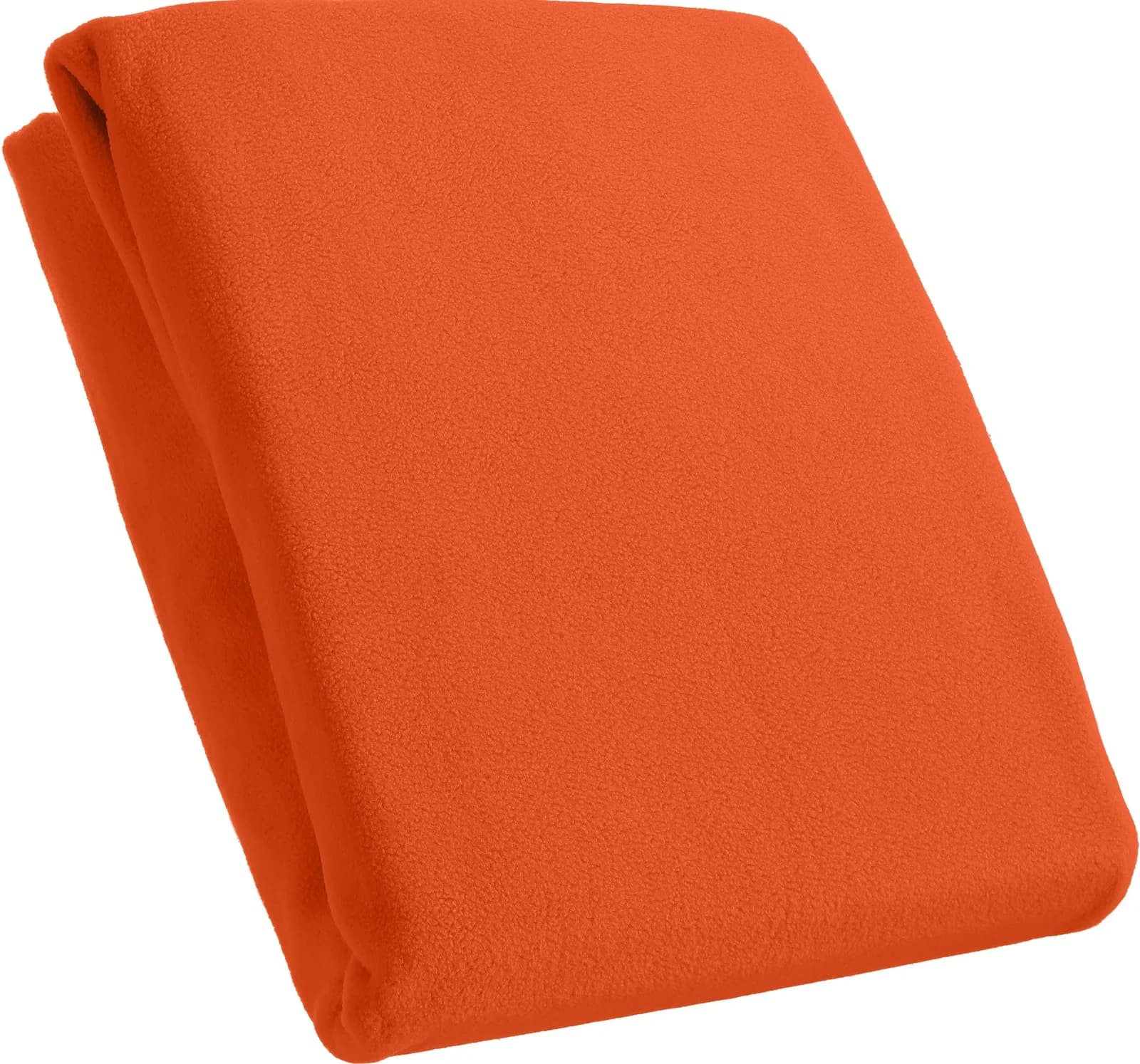 KUM Spannbettlaken Mikrofaser-Fleece Orange Terra