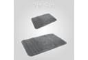 KiNZLER Badematte Chaozhou 2er-Set Anthrazit Polyester Bild 1
