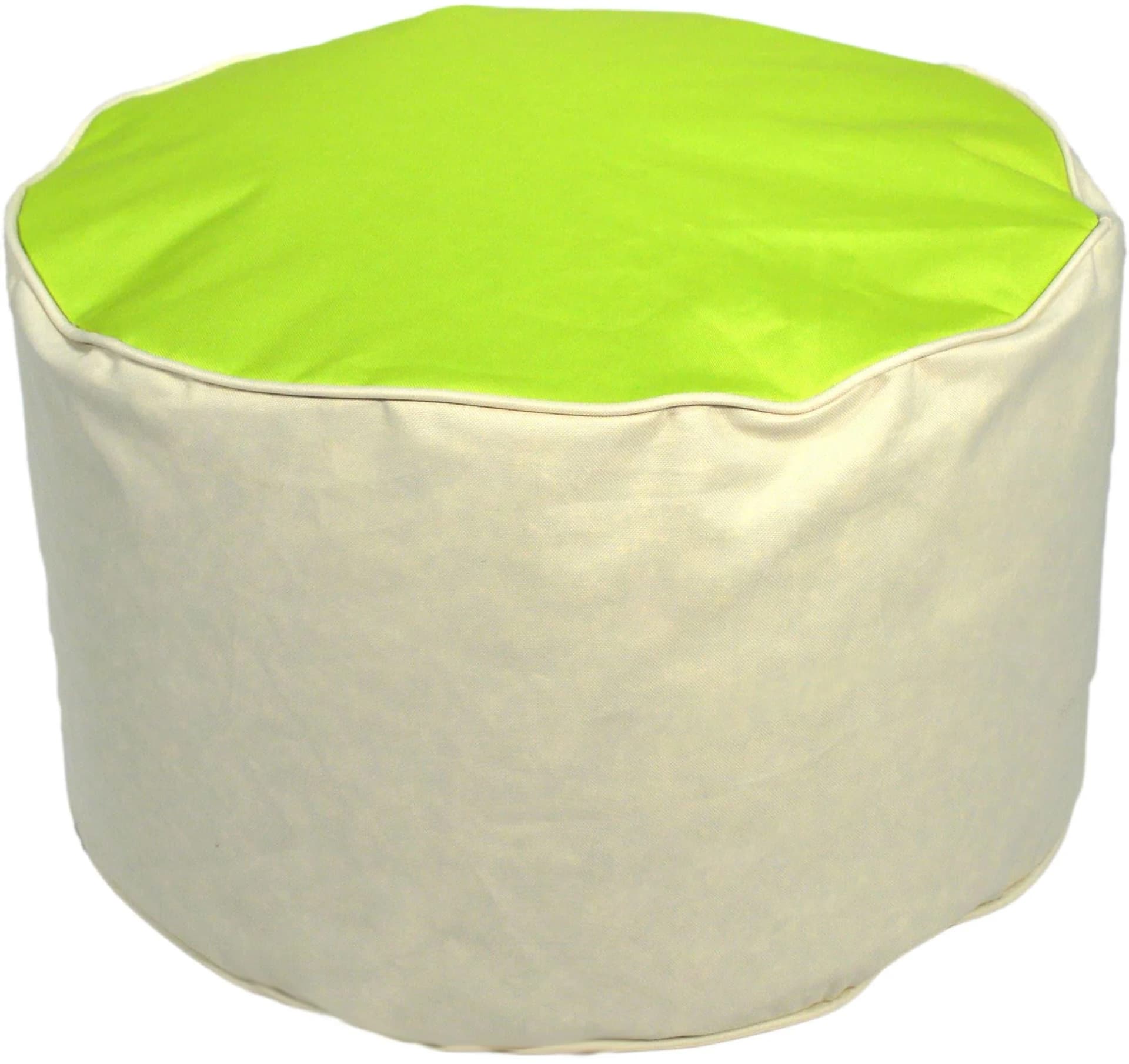 Kinzler Sitzhocker BICO Sitzsack Grün Braun Outdoor