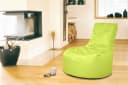 Kinzler Sitzsack Chilly Grün mit Rückenlehne wasserabweisend Bild 1