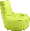 Kinzler Sitzsack Chilly Grün mit Rückenlehne wasserabweisend Bild 3