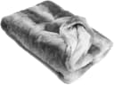 MESANA Wohndecke Lupo Grau Fellimitat Kuscheldecke 150x200 cm Bild 1