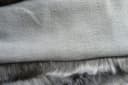MESANA Wohndecke Wolf Grau Fellimitat Kuscheldecke 150x200 Bild 3