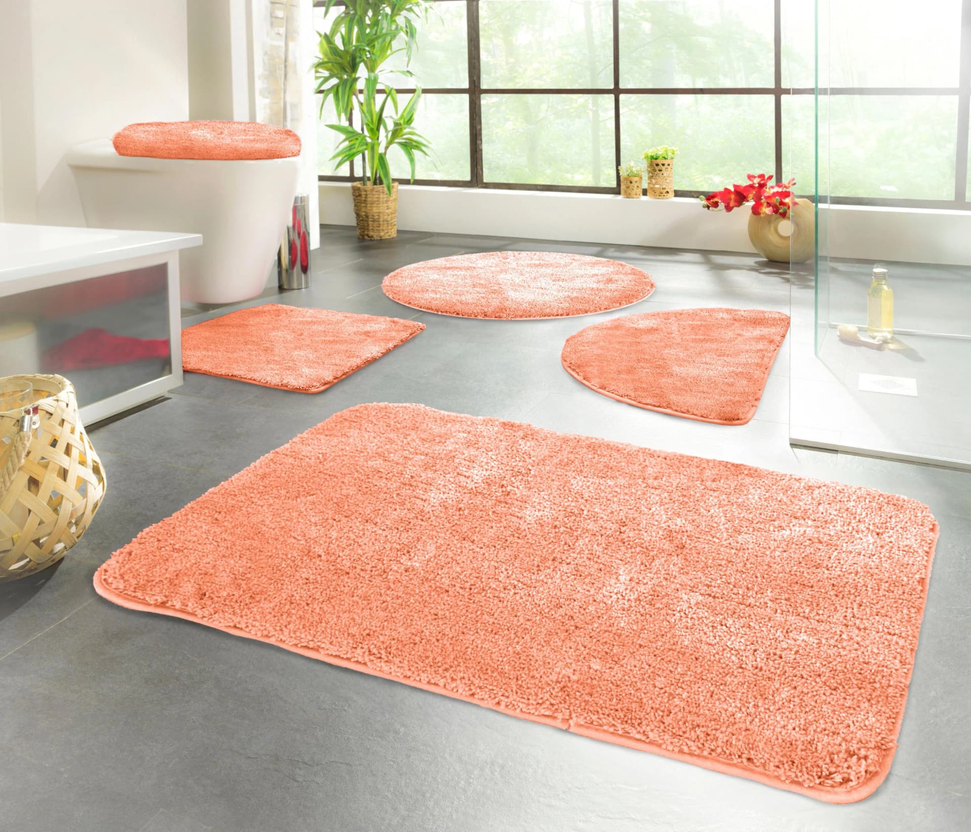 KINZLER Chaozhou Badematte Coralle 20mm Polyester