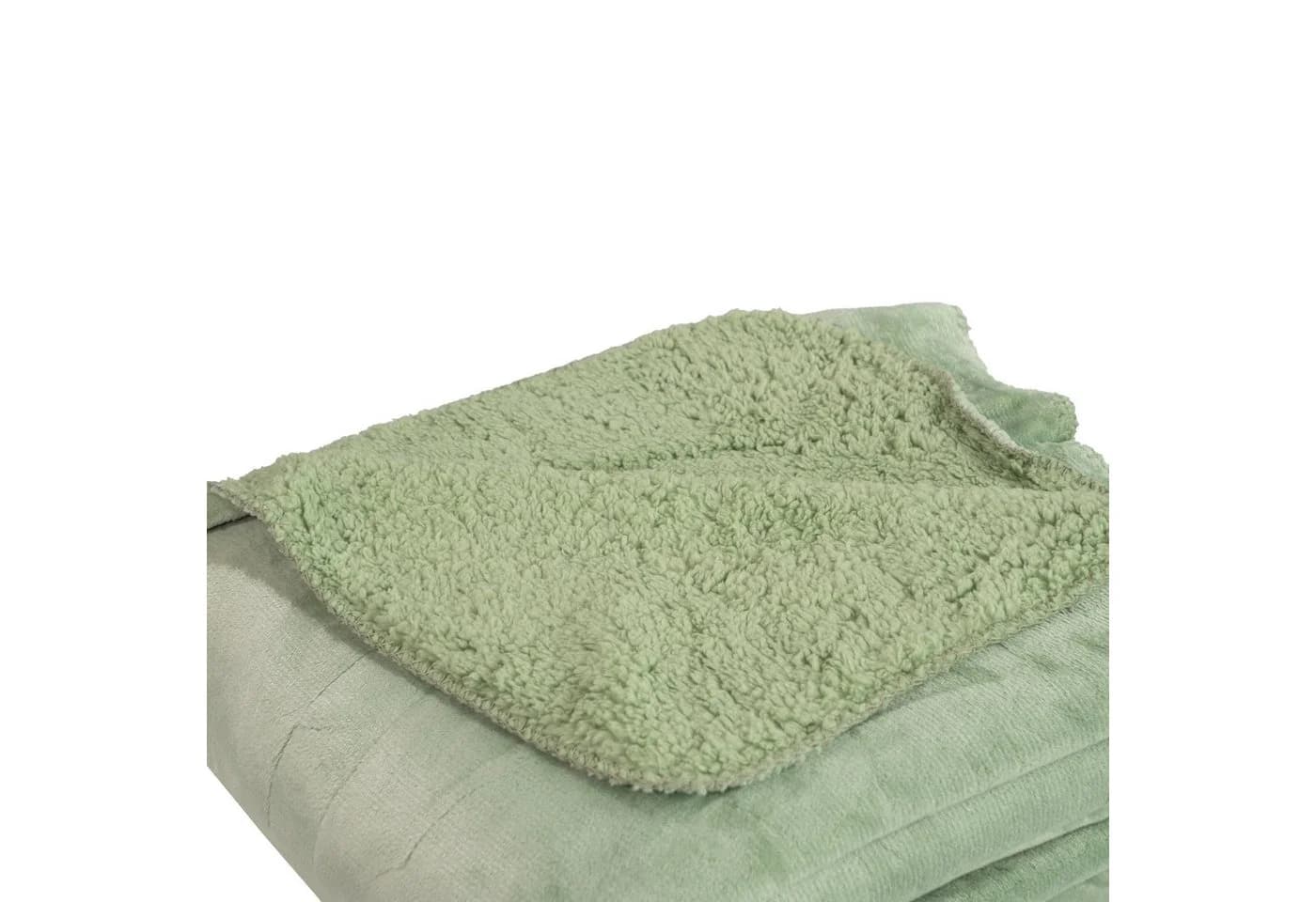 Kinzler Wohndecke Flanell und Sherpa 150x200 cm