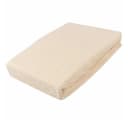 KiNZLER Spannbettlaken Frottee Baumwolle Beige Rundum-Gummizug Bild 1