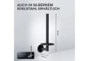 ovimar Toiletten-Ersatzrollenhalter Runde Schwarz Edelstahl Bild 3