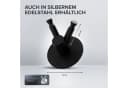 ovimar Handtuchhaken Aldra Schwarz aus Edelstahl zum Kleben Bild 3