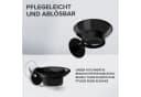 ovimar Seifenschale Nederlandsoya Schwarz Edelstahl zum Kleben Bild 4