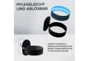 ovimar Haartrocknerhalter Kvitoya Schwarz Edelstahl Klebebefestigung Bild 4