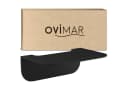 ovimar Badregal Gimsoya 1-tlg. Edelstahl Schwarz Klebe Bild 2