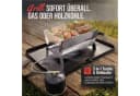 ovicue Gasgrill Steckbarer mobiler Tischgrill Gr. L Edelstahl Bild 3
