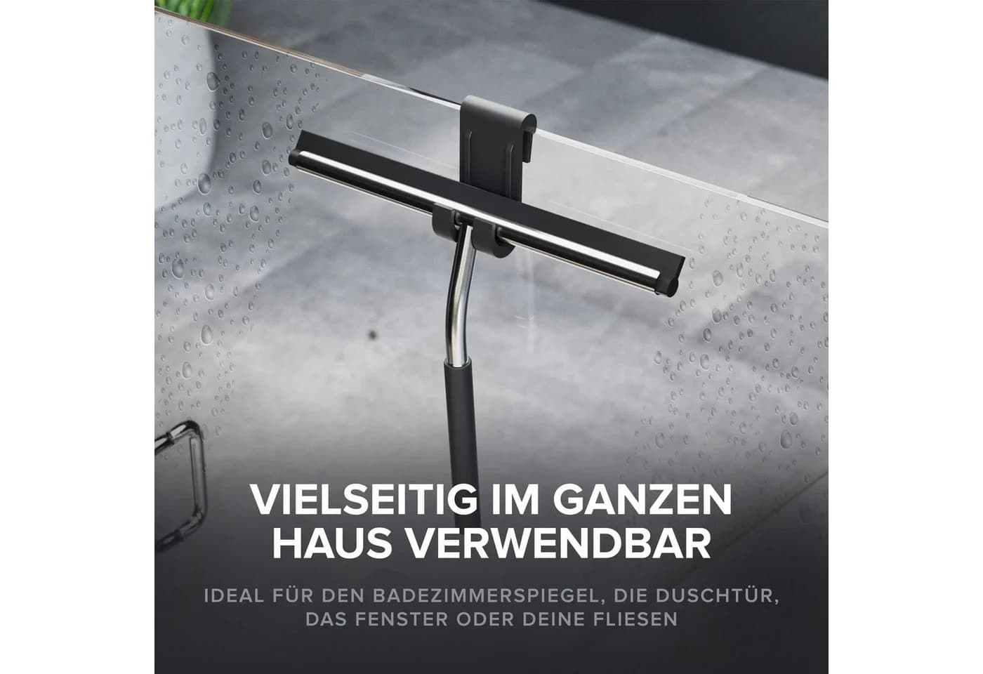 ovimar Duschabzieher Edelstahl Silber Aufhängbar - Bild 4