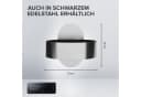ovimar Haartrocknerhalter Glyngore Edelstahl Silber Bild 3