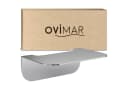 ovimar Badregal Halsbarre 1-tlg. Edelstahl Silber zum Kleben Bild 2