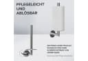 ovimar Toiletten-Ersatzrollenhalter Hesselo Edelstahl Silber zum Kleben Bild 4
