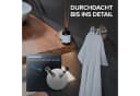 ovimar Handtuchhaken Hjelm Edelstahl Silber zum Kleben Bild 5