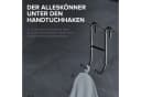 ovimar Handtuchhaken Hov 2-tlg. Silber Edelstahl Bild 3