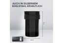 ovimar Zahnputzbecher Schwarz Edelstahl zum Bohren Bild 4