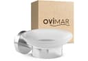 ovimar Seifenschale Omo, Breite: 3.60 cm, 1-St., aus Edelstahl in Silber Bild 2