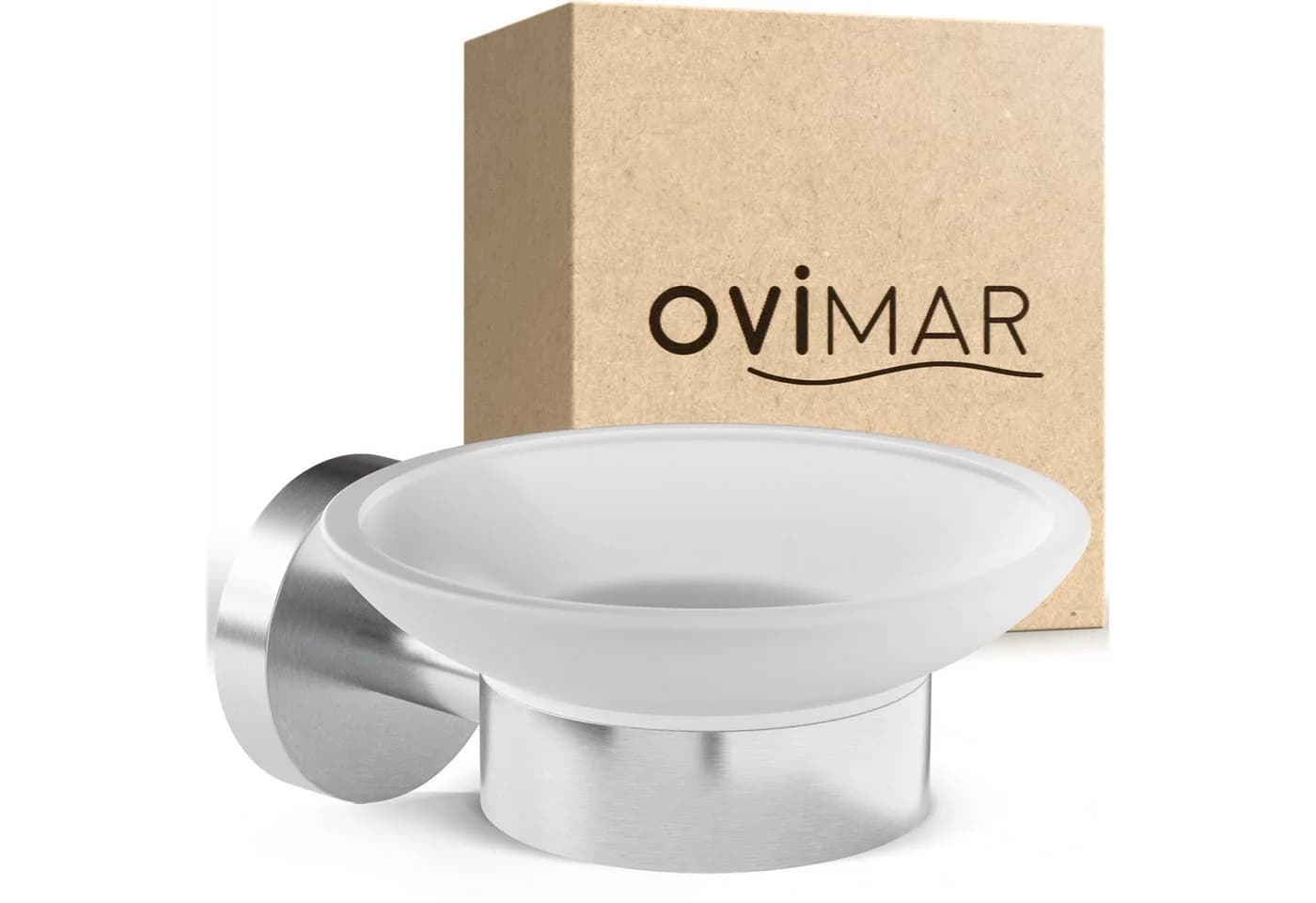 ovimar Seifenschale Omo, Breite: 3.60 cm, 1-St., aus Edelstahl in Silber - Bild 2