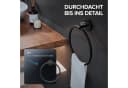 ovimar Handtuchring Halsnoy Edelstahl Schwarz Bohrbar Bild 5